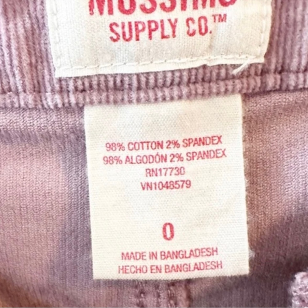 MOSSIMO Light Plum Corduroy Mini Skirt - Picture 5 of 9